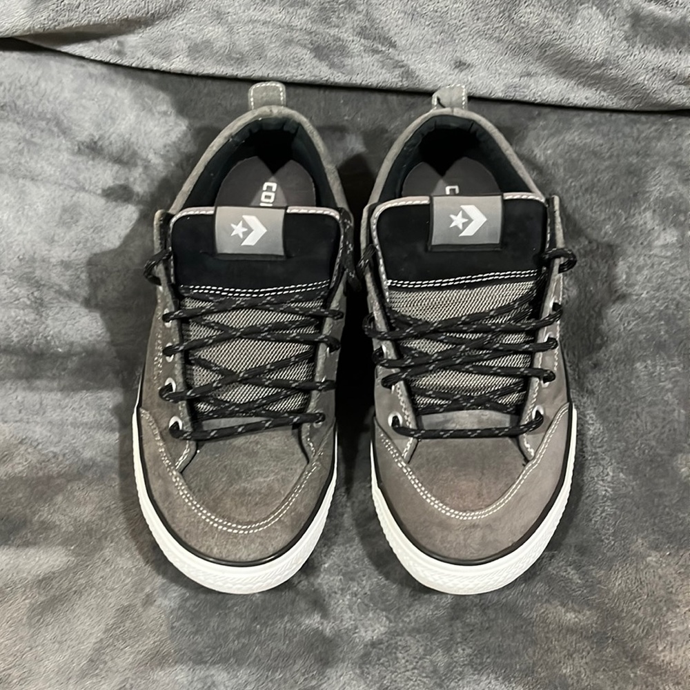 Converse Vintage Suede Skateboarding Shoes Mens Sz 11.5 Gray, Great hardly used